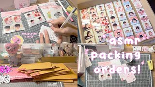 asmr packing orders for my small business 🍞 no music + no talking, 2.5hrs real time
