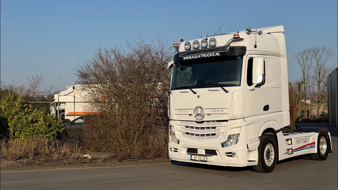MERCEDES-BENZ ACTROS 1845 - RETARDER - 2 X TANK -  2016