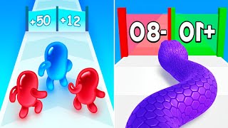 Join Blob Clash 3D vs Snake Run Race EPIC SpeedRun Challenge - All Levels Unlocked (Android,iOS) screenshot 3