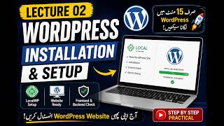 Complete WordPress Course | Lecture 02 | WordPress Installation & Setup | Urdu