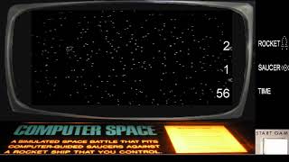 Computer Space 1971 Arcade Game