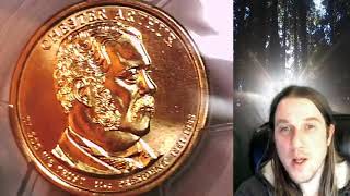 Coin Store on Ebay 2012 D Chester Arthur Presidential Dollar PCGS MS 67 Position B 26338017