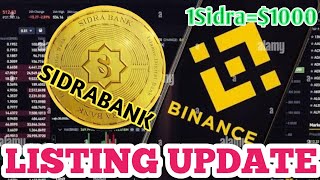 SIDRABANK LEAKED! 3 BINANCE SOURCES CONFIRM INTEGRATION COMPLETE 1.8B PIONEER! SIDRABANK NEW UPDATE