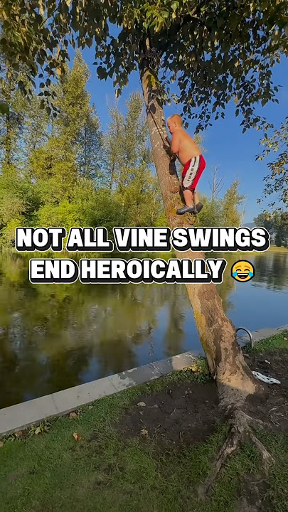 When Your Tarzan Yell Isn't Enough #shorts #funny