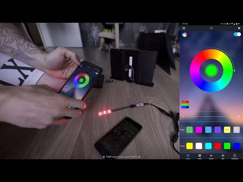 How to use duoCo Strip app with RGB LED Bluetooth Receiver