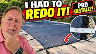 I Paid a Pro to Install My New Pool Cover… Then I Had to Redo It!