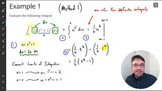 MTH 142: Lesson 3 - Even More Substitution Rule!