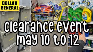 Dollar General CLEARANCE EVENT MAY 10-12! HOW TO SCORE BIG!