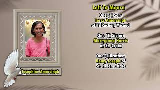 Death Bulletin for Josephine Amorsingh