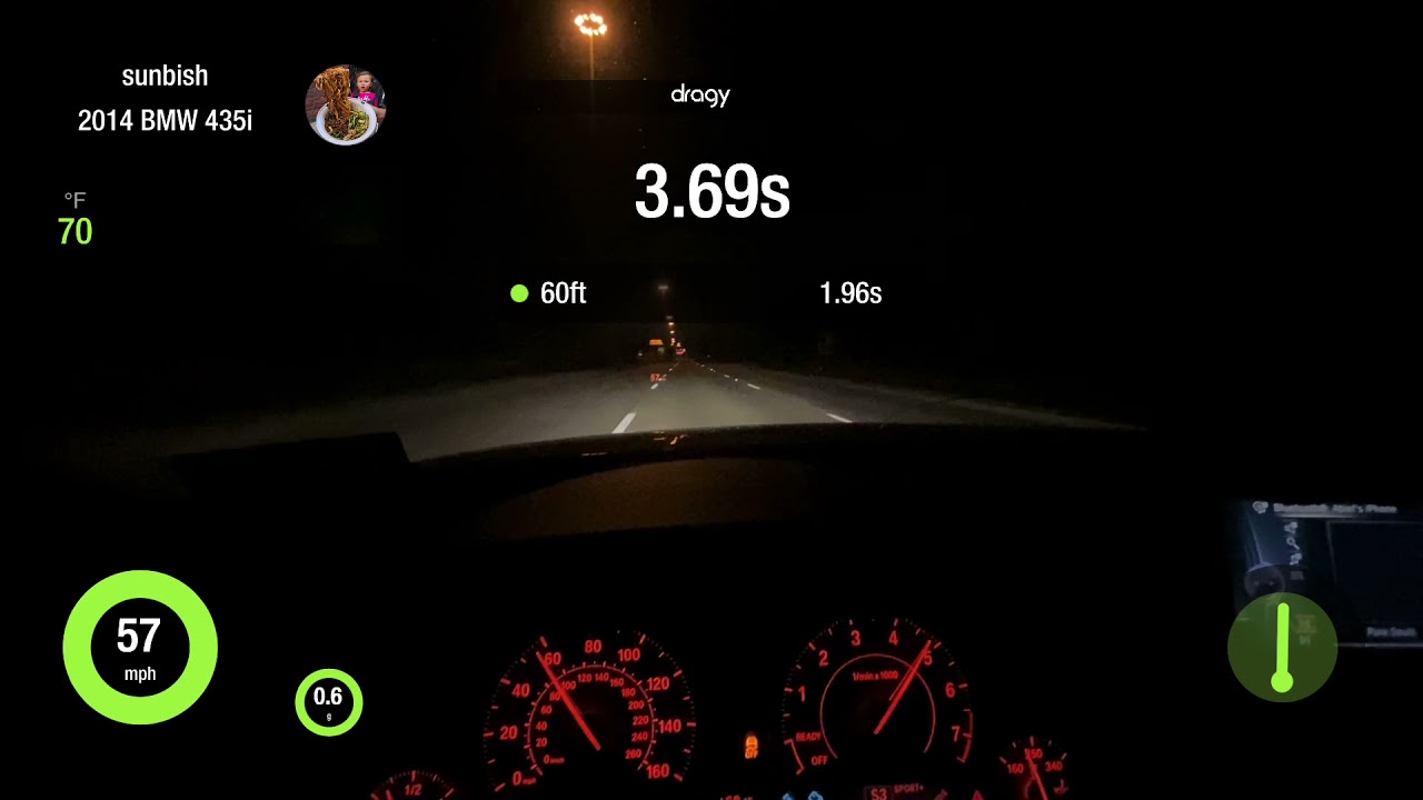 N55 Bolt on & Tuned w/stock turbo — F30/F32 1/4 mile