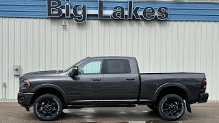 SOLD! New 2024 Ram 3500 Limited Crew Cab Night Edition 4x4, stk 295042, for sale in High Prairie, AB