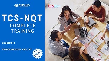TCS-NQT Training | Session 4 | Programming Logic | Cyfuno Technologies