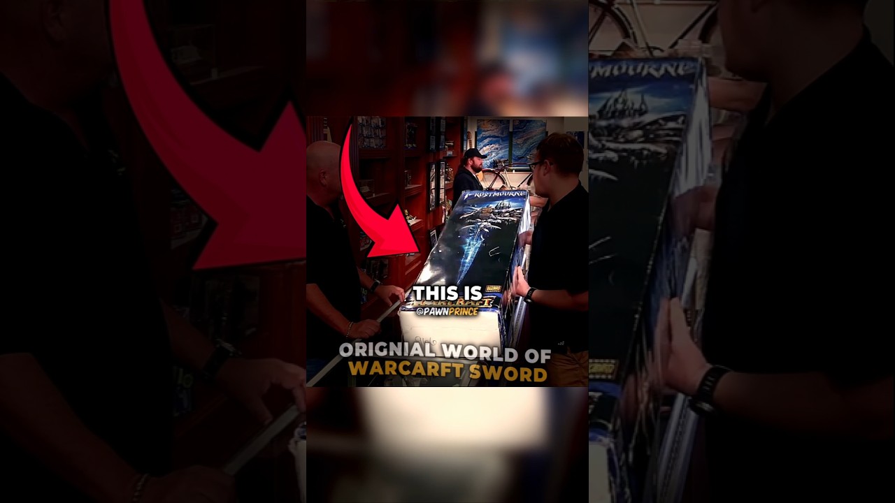 ORIGINAL WORLD OF WARCRAFT SWORD 🗡️ 💰
