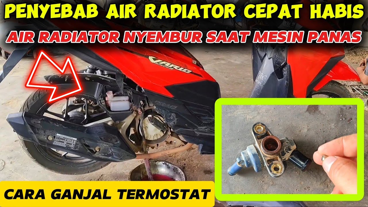 PENYEBAB AIR RADIATOR NYEMBUR SAAT MESIN HIDUP DAN CEPAT PANAS CARA ...