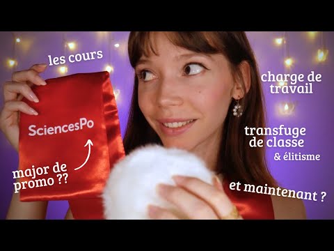 ASMR | DIPLÔMÉE !! Mon expérience à Sciences Po ‍🎓 Moumoute Talk