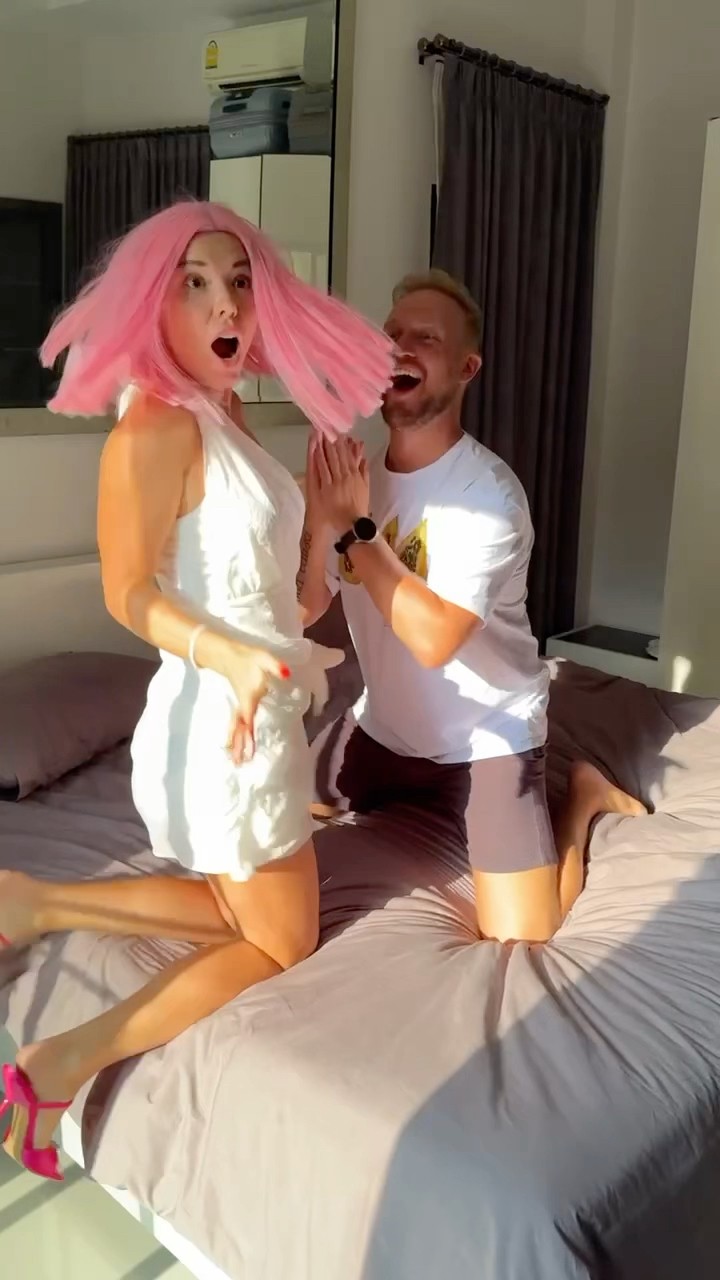 GORGEOUS PINK HAIR