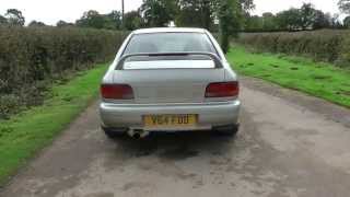 1999 Subaru Impreza Turbo 2000 launch and exhaust sound and drive-by's 1999 Subaru Impreza Turbo 2000 launch and exhaust sound and drive-by's