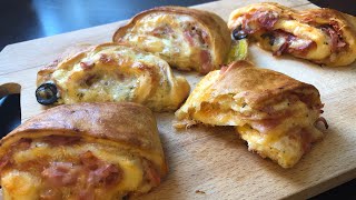 Pizza Slimáky Pizza Snails Cakes Pizzové Slimáky So Smotanou