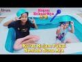 Kuras KOLAM RENANG Pakai Sendok SUSU | ALMARA NGABUBURIT