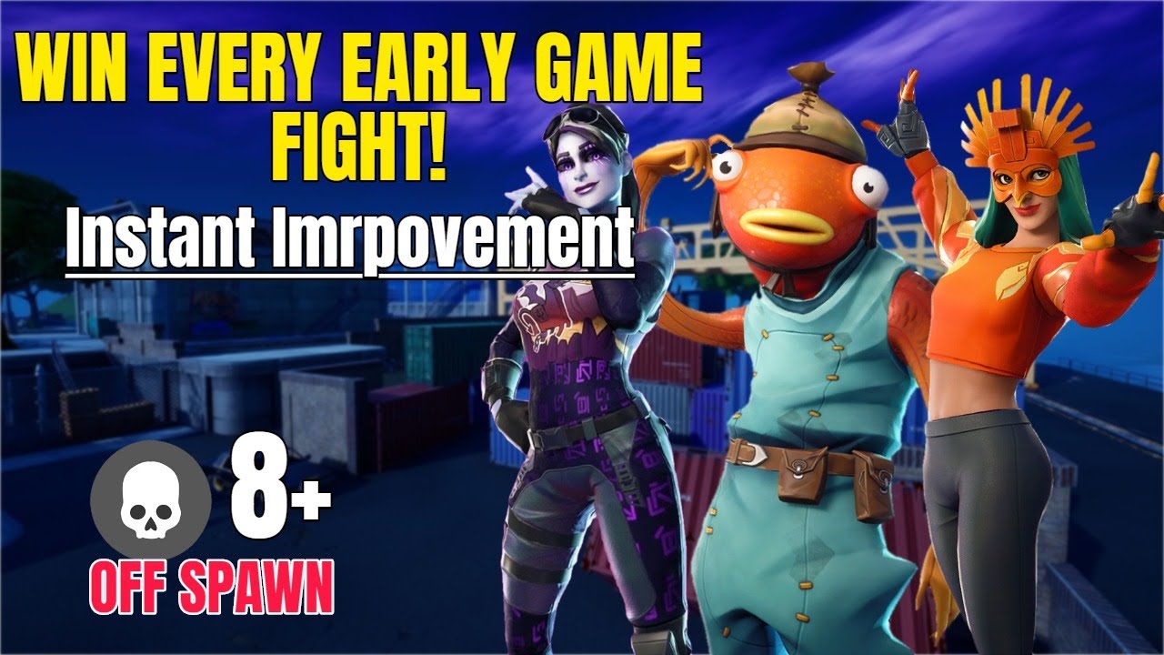 IMPROVE *INSTANTLY* On Early Game Fights AS A TRIO! Fortnite Tips & Tricks! (Battle Royale)