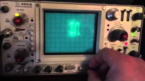 Tektronix 465B problem
