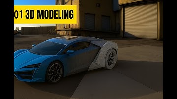 01 Lykan Hypersport 3D Modeling in Maya – Fast & Furious 7 Tribute