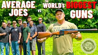 Average Joes vs The World’s BIGGEST Guns !!!