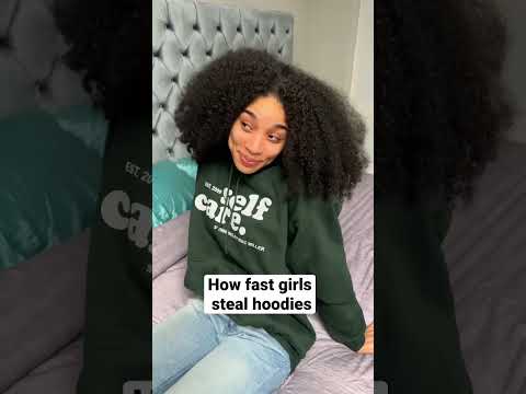 Girls steal hoodies for fun 😭