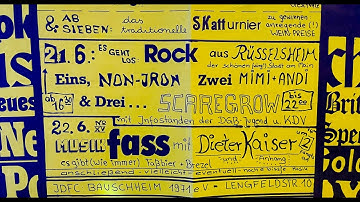 BAUSCHHEIM JDFC JUBILÄUMSFESTIVAL 1980 / Rüsselsheim / Germany 21.6.1980