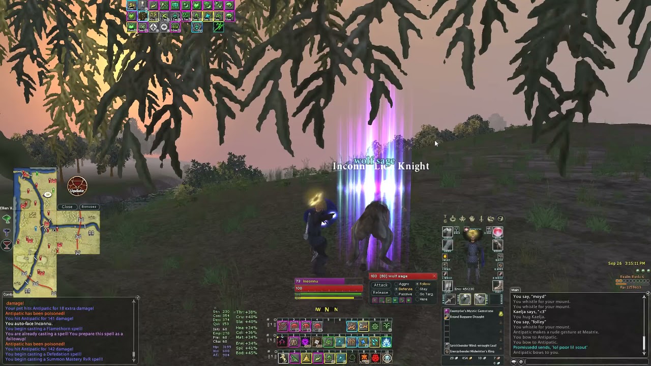 DAOC YWAIN - RR5-6 DRUID VS CASTERS 2021