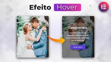 Elementor Efeito de Texto sobre Imagem no HOVER | Elementor Dicas