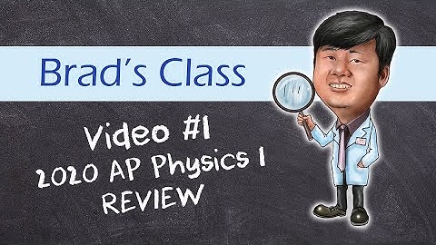 Video #1 - 2020 AP Physics 1 review for May 14th test
