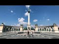 BUDAPEST, HUNGARY - Parliament Building & Heroes’ Square