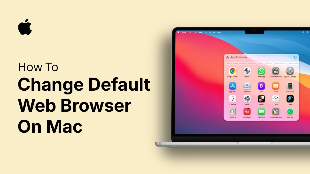 How To Change Default Web Browser On Mac - YouTube