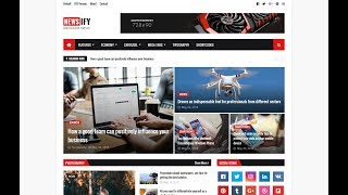 Celebrity How To Install and Setup Newsify Magazine Blogger Template Wealth