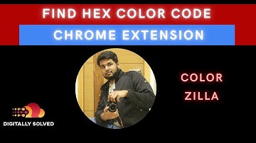 Find Hex Color Code from any Website | Chrome Extension | ColorZilla