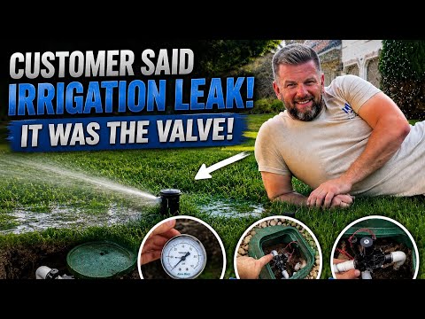 Irrigation Leak or Bad Valve? How To Find and Fix Irrigation Valve!