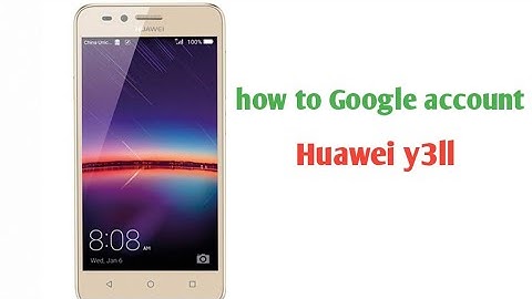HUAWEI LUA U22 Y3ii Google Account Bypass