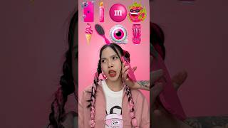 Hallo pusi pusi Random pranks  Pink Food ASMR Mukbang#3 📲📳