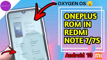 Oxygen Os In Redmi Note 7/7s | Oneplus 7 Oxygen Os Rom | Android 10 For Redmi Note 7 (2020)