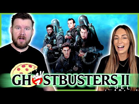My wife watches GHOSTBUSTERS 2 for the FIRST time || Movie REACTION