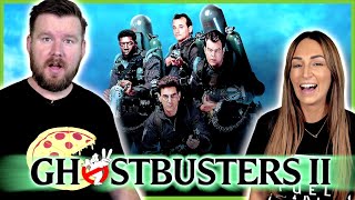 My wife watches GHOSTBUSTERS 2 for the FIRST time  || Movie REACTION