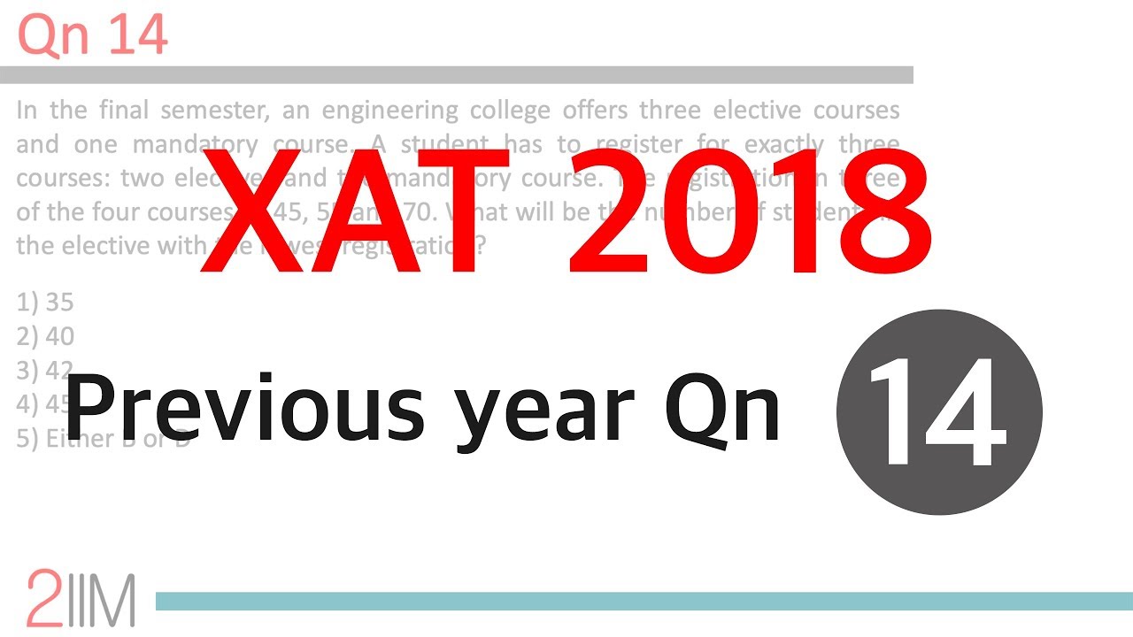 online cat preparation time XAT Preparation - Quantitative Aptitude 14