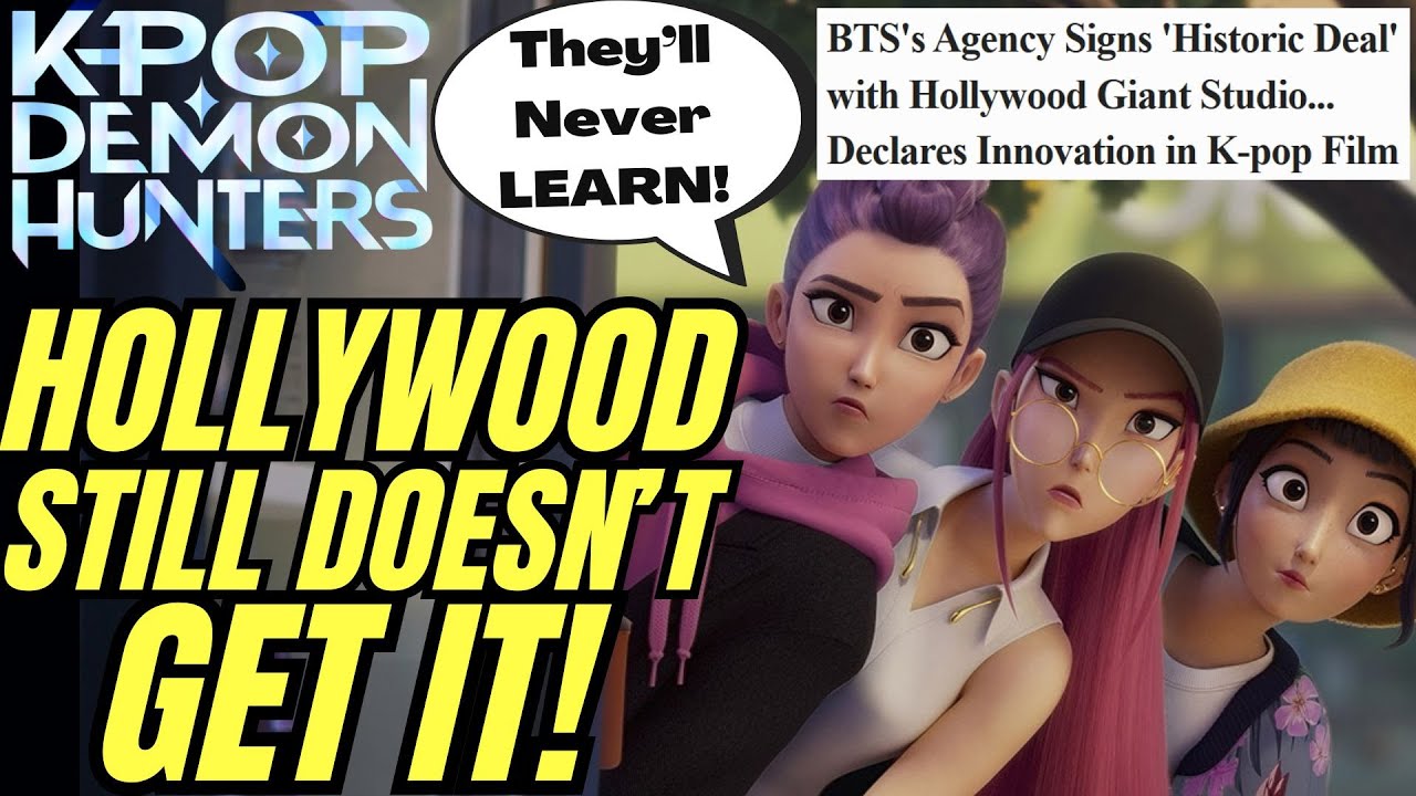 WRONG MOVE HOLLYWOOD! Studios Would Rather COPY KPop Demon Hunters & Adapt Anime Instead Of CREATE!
