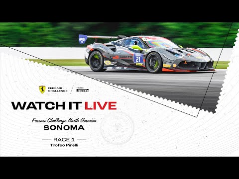 Ferrari Challenge North America | Round 5 Sonoma Trofeo Pirelli Race 1