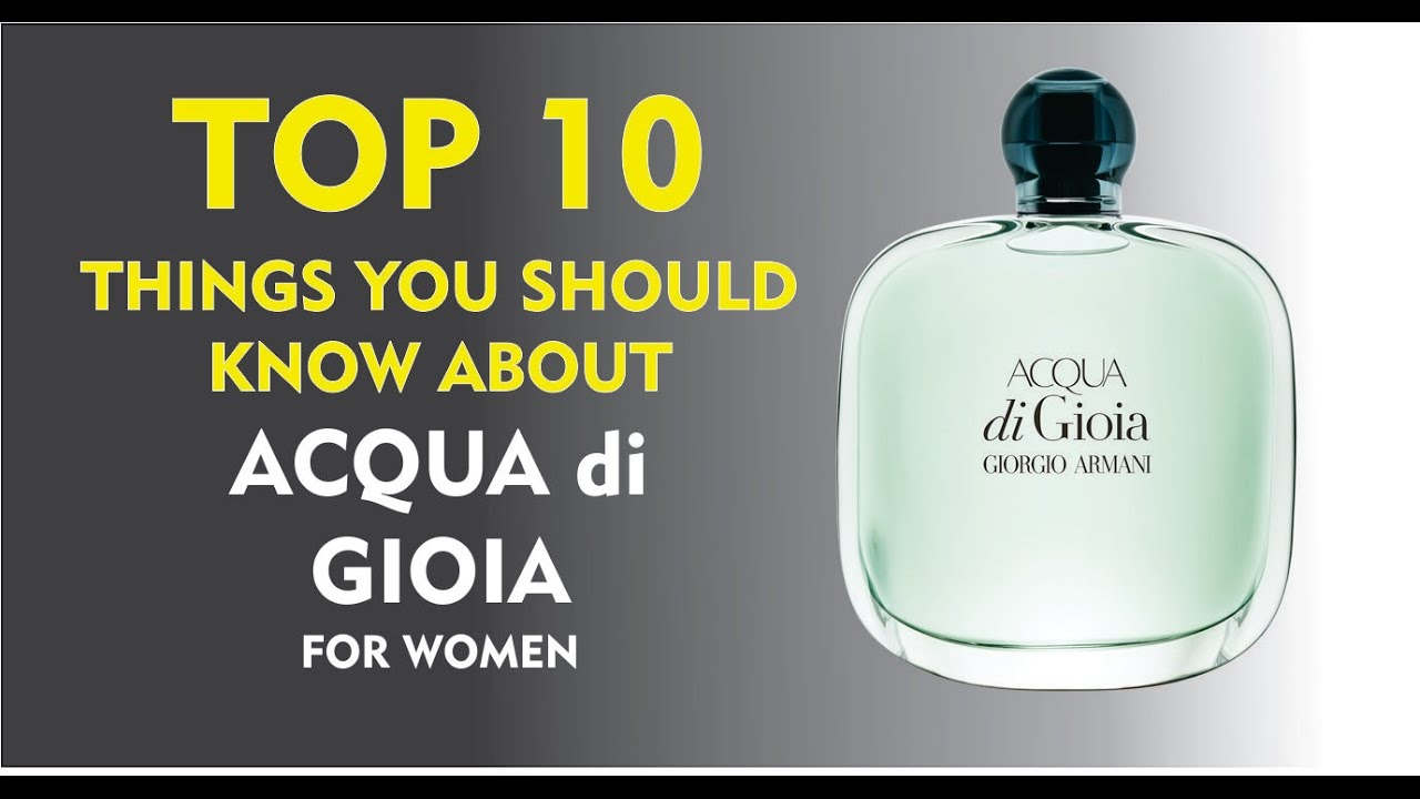 acqua di gioia women's perfume review