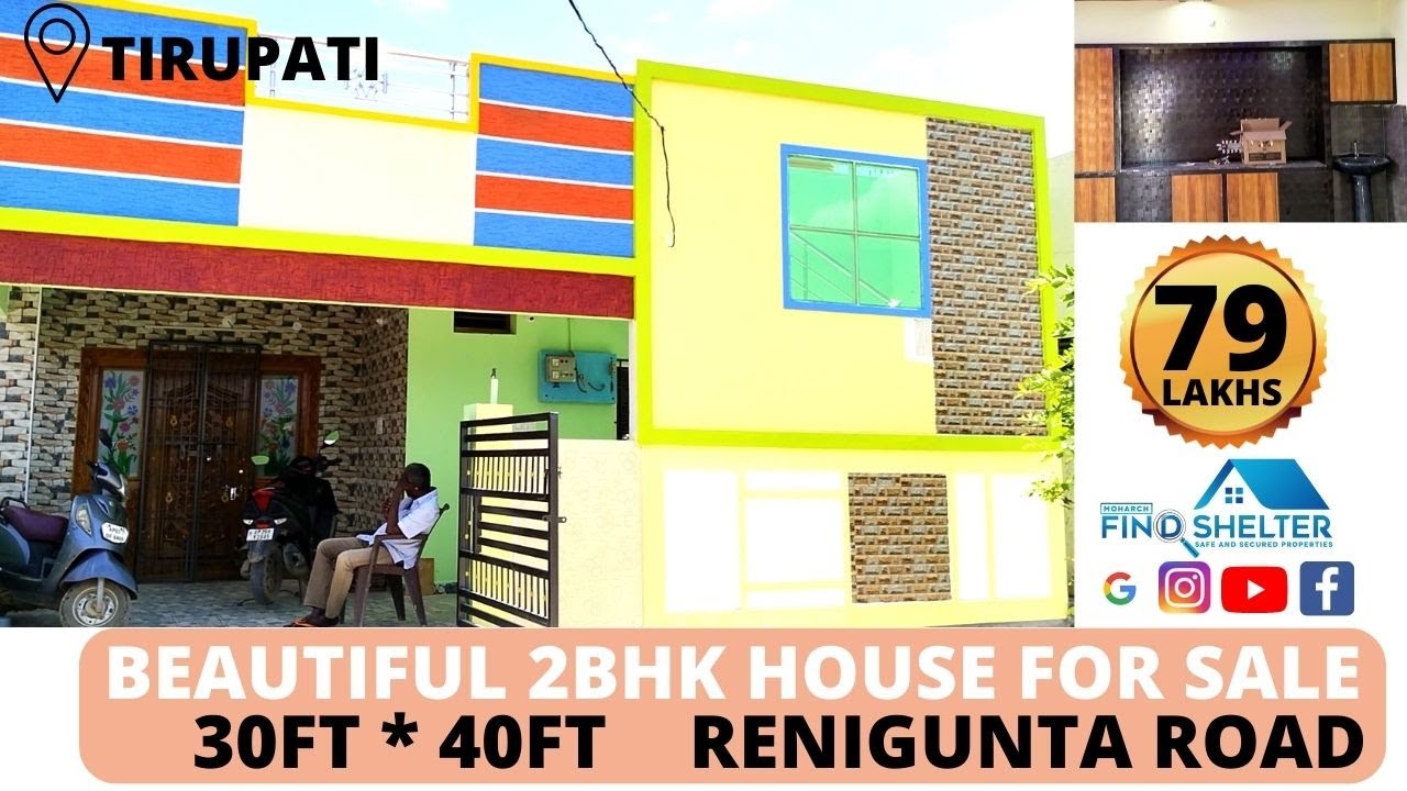H60 2BHK HOUSES FOR SALE IN TIRUPATI GATED COMMUNITY I 