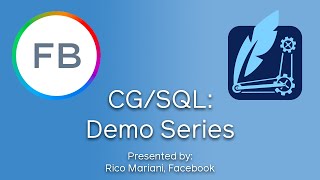 CG/SQL Demonstration 2 : Result Sets and Some Sugar