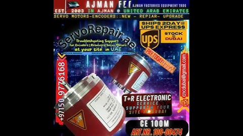 TR Electronic error? Technical Support Dubai ServoRepair.ae Buy Art Nr 100-00474 CE 100 M Ships2day