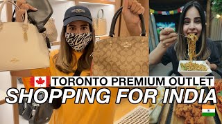 Shopping for India at Toronto Premium Outlets 🛍️ | Traveling to India Soon 🇮🇳